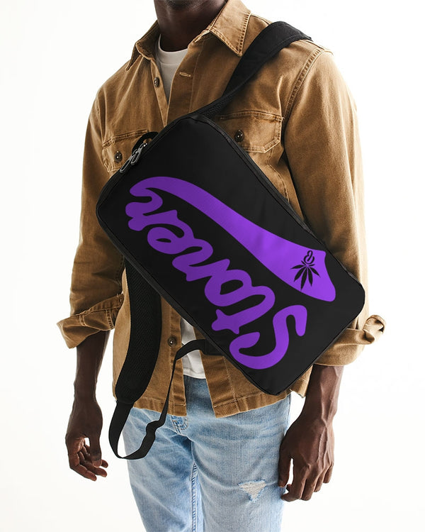 Stoner Purple Slim Tech Backpack - ButterVille420